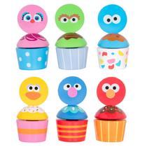 Conjunto de cupcakes KIDS PREFERRED Sesame Street-Wood Mix-n-Match