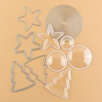 Conjunto de cúpulas e matrizes de corte de metal Crafting Shaker CYFUN DESIGN