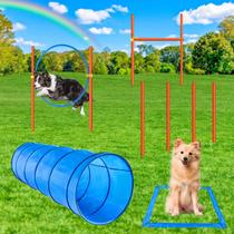 Conjunto de cursos de agilidade para cães XiAz, kit de treinamento ao ar livre Conjunto de cursos de agilidade para cães XiAz, kit de treinamento ao ar livre