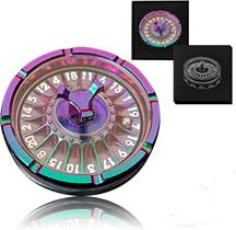 Conjunto de D&D metálico Roulette Dice Spinner FLUEFOWL G20 Dragon