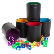 Conjunto de dados Brybelly com Dice Shaker Cup para jogo de cassino