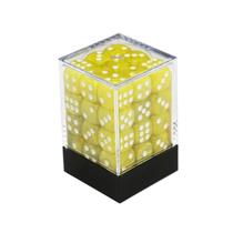 Conjunto de Dados Central Dices - D6 Amarelo Dourado Branco Conjunto de Dados Central Dices - D6 Amarelo Dourado Branco