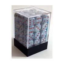 Conjunto de dados Chessex Air Speckled d6 12 mm de seis lados (36) com caixa Conjunto de dados Chessex Air Speckled d6 12 mm de seis lados (36) com caixa