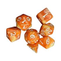 Conjunto de Dados DND Galaxy - 7 Peças (D4, D6, D8, D10, D12, D20) para Jogos de RPG