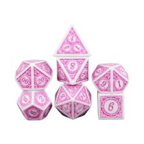 Conjunto De Dados DND Multifacetados De 16mm-20mm Para Jogos De Tabuleiro, Ensino De Matemática E