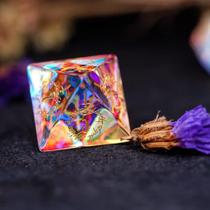 Conjunto de dados DND Natural Crystal Sharp Edge para jogo de D&D Conjunto de dados DND Natural Crystal Sharp Edge para jogo de D&D