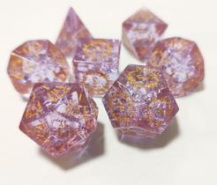 Conjunto de dados Dungeons and Dragons DND RPG Pathfinder Pink Conjunto de dados Dungeons and Dragons DND RPG Pathfinder Pink