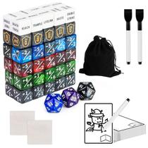 Conjunto de Dados e Marcadores DEDC MTG com 115 Peças Conjunto de Dados e Marcadores DEDC MTG com 115 Peças