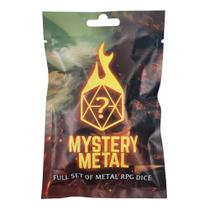 Conjunto de dados Forged Dice Co. Mystery Metal Blind Bag DND RPG