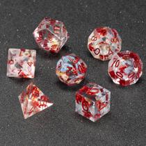 Conjunto de Dados FugaCity Fugacity - Resina Artesanal DND (7 Peças) Conjunto de Dados FugaCity Fugacity - Resina Artesanal DND (7 Peças)