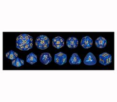 Conjunto de Dados Game Dice Impact! Miniaturas Chain Lightning 14 Peças DCC