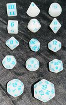 Conjunto de Dados Impact! Miniatures Raio de Gelo 14 Peças D3-D30 Conjunto de Dados Impact! Miniatures Raio de Gelo 14 Peças D3-D30