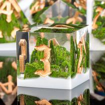 Conjunto de Dados KERWELLSI Sharp Edge Resin para D&D - Dungeons & Dragons