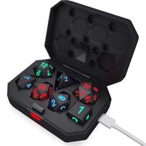 Conjunto de dados LED Glowing, recarregável Shake To Light