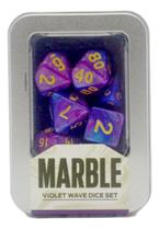 Conjunto De Dados Marble Onda Violeta Conjunto De Dados Marble Onda Violeta