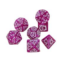 Conjunto De Dados Multifacetados Com Padrão De Dragão Azul Para Jogos De Tabuleiro, Acessórios Para