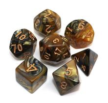 Conjunto de dados poliédricos CREEBUY DND para RPG Dungeon & Dragons Conjunto de dados poliédricos CREEBUY DND para RPG Dungeon & Dragons