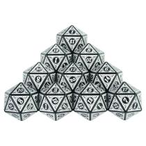 Conjunto De Dados Poliedricos D20 De 20 Lados 10PCS Para Jogos De Mesa DND RPG