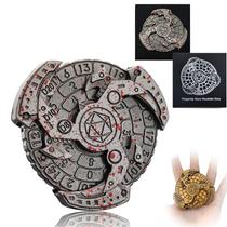 Conjunto de dados Roulette Dice Spinner FLUEFOWL 2024 Shadow D&D