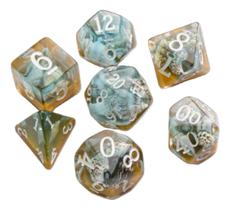 Conjunto De Dados Rpg Embraced Series Summer Time 7 Unidades