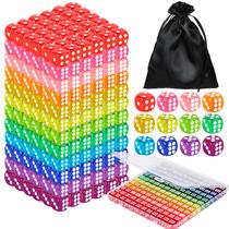 Conjunto de Dados Seifar 120 Peças 14mm Coloridos com Bolsa Conjunto de Dados Seifar 120 Peças 14mm Coloridos com Bolsa