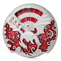 Conjunto de dados Spinner Metal DNDND 7 em 1 para Dungeons & Dragon