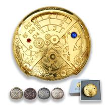 Conjunto de Dados UD UNIQUE DICE Ruleta D&D DND 7 en 1 de Metal