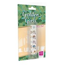 Conjunto de dados USAOPOLY The Golden Girls com personagens e logotipo