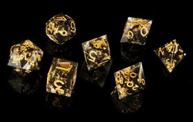 Conjunto de dados YEMEKO em resina artesanal para masmorras e dragões Conjunto de dados YEMEKO em resina artesanal para masmorras e dragões