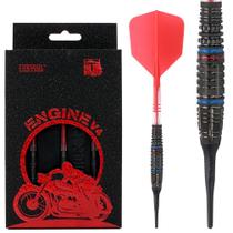 Conjunto de Dardos CUESOUL Engine V4 19g 90% Tungstênio Ponta Macia Conjunto de Dardos CUESOUL Engine V4 19g 90% Tungstênio Ponta Macia