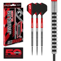 Conjunto de Dardos RED DRAGON Javelin Black 24g Tungstênio Conjunto de Dardos RED DRAGON Javelin Black 24g Tungstênio