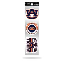 Conjunto de decalques Rico Industries NCAA Auburn Tigers Retro Spirit Conjunto de decalques Rico Industries NCAA Auburn Tigers Retro Spirit