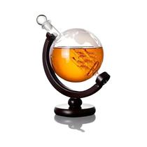 Conjunto De Decantador De Whisky De 850ml Com 2 Copos Entalhados Para Scotch Bourbon Vodka Presentes