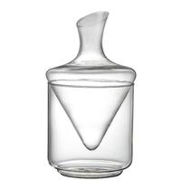 Conjunto de decantadores de vinho em vidro de cristal com balde de gelo - HUOGUO