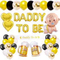 Conjunto de decoração Daddy To Be for Baby Shower Gender Reveal Conjunto de decoração Daddy To Be for Baby Shower Gender Reveal