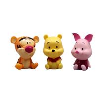 Conjunto De Decoração De Bolo De Aniversário Do Winnie the Pooh 3 Peças Suprimentos Para Festa