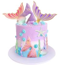 Conjunto de decoração de bolos com tema BACH AND BOOZY Under the Sea