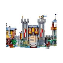 Conjunto De Decoração De Castelo Medieval 3 Em 1 Ornamento Para Presente De Aniversário Infantil Conjunto De Decoração De Castelo Medieval 3 Em 1 Ornamento Para Presente De Aniversário Infantil