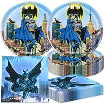 Conjunto de decoração de festa, 40 peças de suprimentos para festas de aniversário do Batman Conjunto de decoração de festa, 40 peças de suprimentos para festas de aniversário do Batman