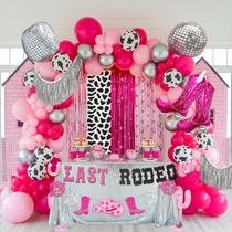 Conjunto de decoração de festa Cowgirl Last Rodeo Bachelorette Party Conjunto de decoração de festa Cowgirl Last Rodeo Bachelorette Party