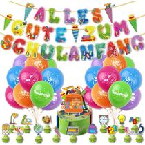 Conjunto de decoração de festa de volta às aulas com 20 balões de látex