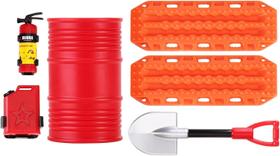 Conjunto de Decoração INJORA RC 1/24 para Crawler Car 1/18 TRX4M Conjunto de Decoração INJORA RC 1/24 para Crawler Car 1/18 TRX4M