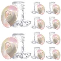 Conjunto de decoração Vesici Mini Cowgirl Hat com copo de cowboy