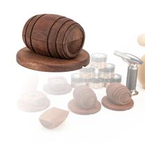 Conjunto De Defumador De Barril De Uísque Defumado, Ferramenta De Tempero Para Barril De Vinho,