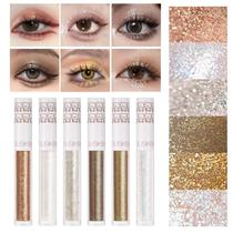 Conjunto de delineador de sombras líquidas Eye Glitter SUSIKEKI 6 unidades