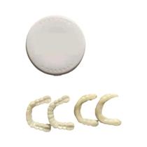 Conjunto De Dentes Postiços Superiores E Inferiores, Simulação De Facetas Dentárias, Cobertura