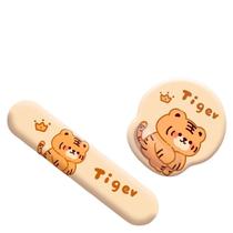 Conjunto de descanso de pulso, bandeja de mouse e teclado, espuma de silicone