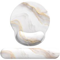 Conjunto de descanso de pulso para mouse e teclado eulps Gel Memory Foam