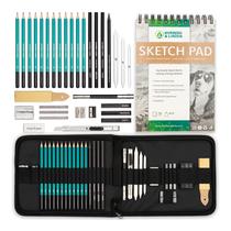 Conjunto de desenho Norberg & Linden XL Sketching com 12 lápis