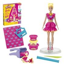 Conjunto de design de moda Play-Doh Barbie Ruffles and Bows de 5 anos ou mais